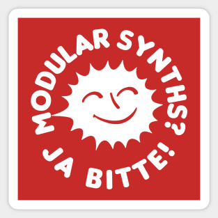 Modular Synths? Ja Bitte! Sticker